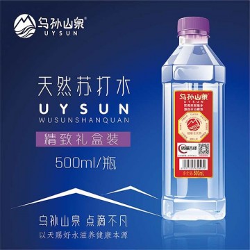 乌孙山泉天然苏打水500ml