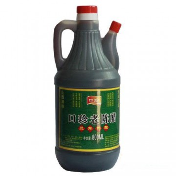 口珍老陈醋酿造食醋调味醋酱油醋800ml