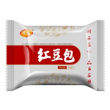 在旗奶红豆包420g