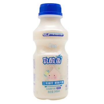 三依乳酸菌饮品原味340ml