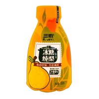 三依冰糖炖梨果肉果汁饮料350ml